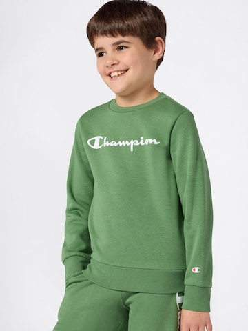 Champion Authentic Athletic Apparel Mikina – zelená: přední strana
