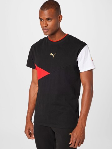 PUMA Shirt in Zwart: voorkant