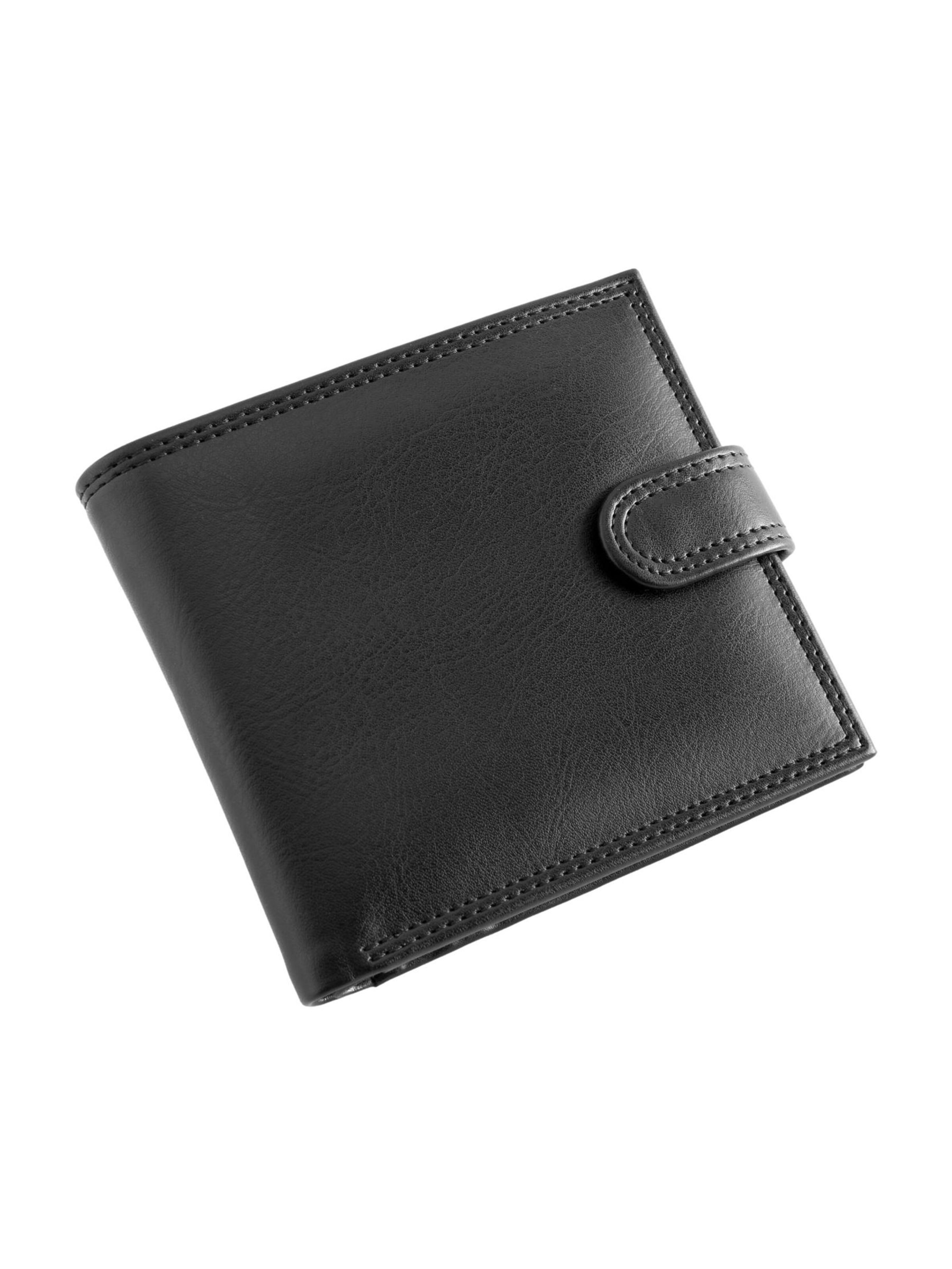 Next Wallet in Black: front