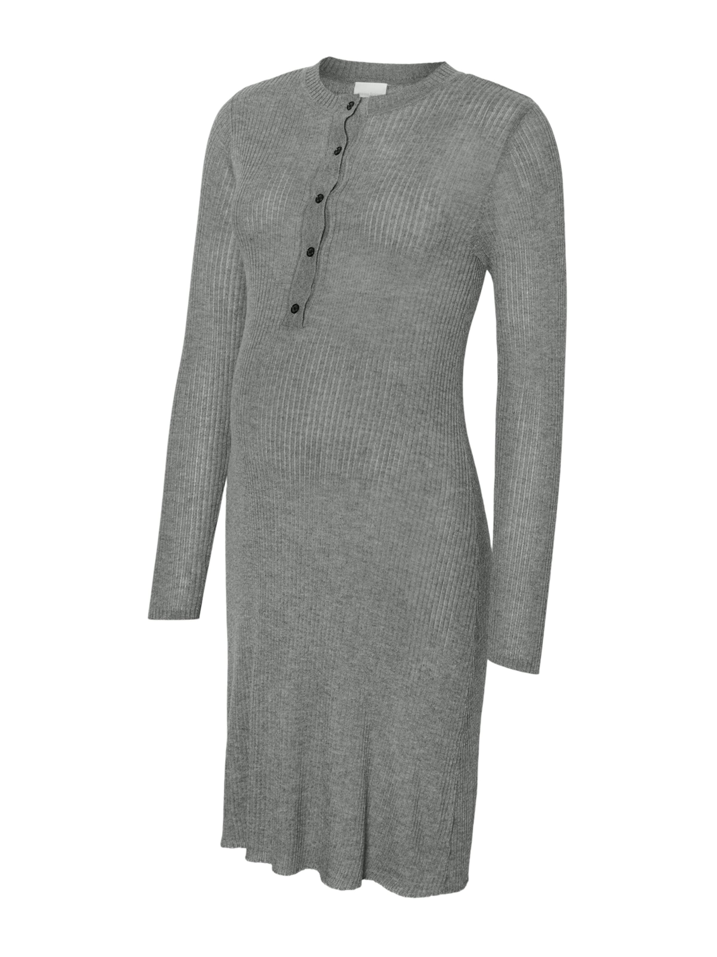 pilka MAMALICIOUS Megzta suknelė 'MLOFELIA LIA': priekis