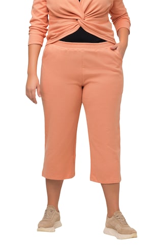 Regular Pantalon Ulla Popken en orange : devant