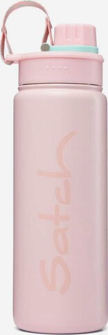 Satch Drinking Bottle in Pink: front