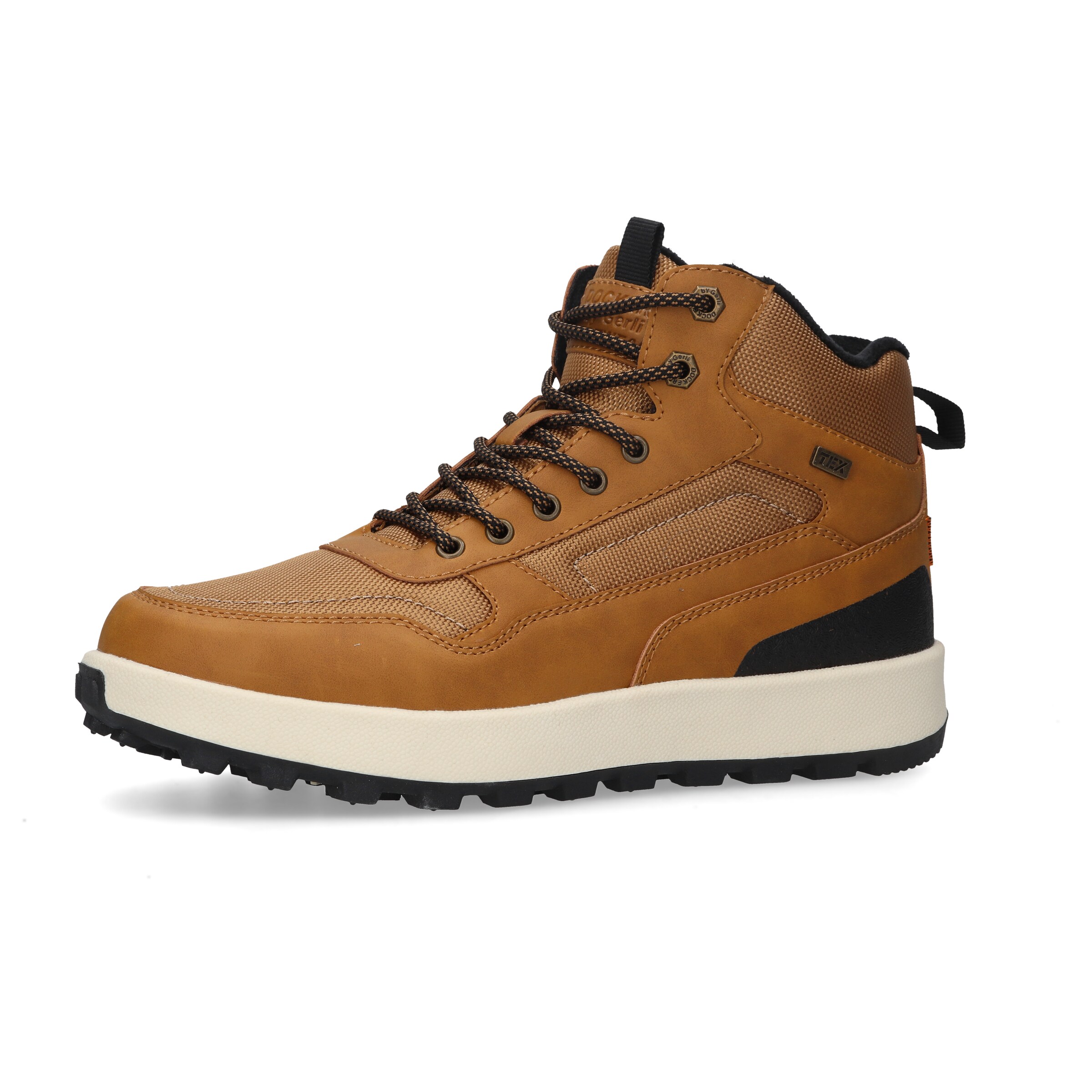 Dockers by Gerli Schnürboots in Braun: Vorderseite