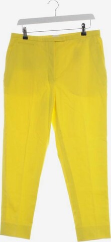 HERMÈS Pants in L in Yellow: front