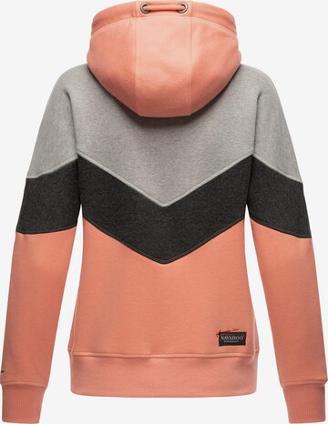 NAVAHOO Sweat jacket 'Honigperle' in Orange