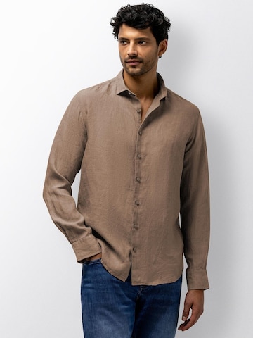 Coupe regular Chemise State of Art en beige