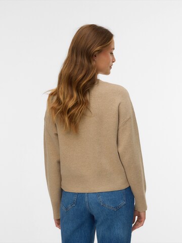 VERO MODA - Pullover 'VMGOLD ART' em bege