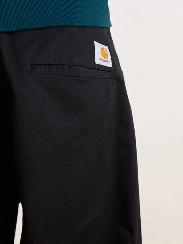 Wide leg Pantaloni con pieghe 'Merrick' di Carhartt WIP in nero