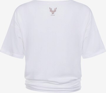 Kismet Yogastyle Performance Shirt 'Akasha Change' in White