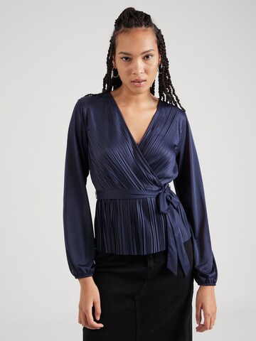 ABOUT YOU Blouse 'Lilia' in Blauw: voorkant