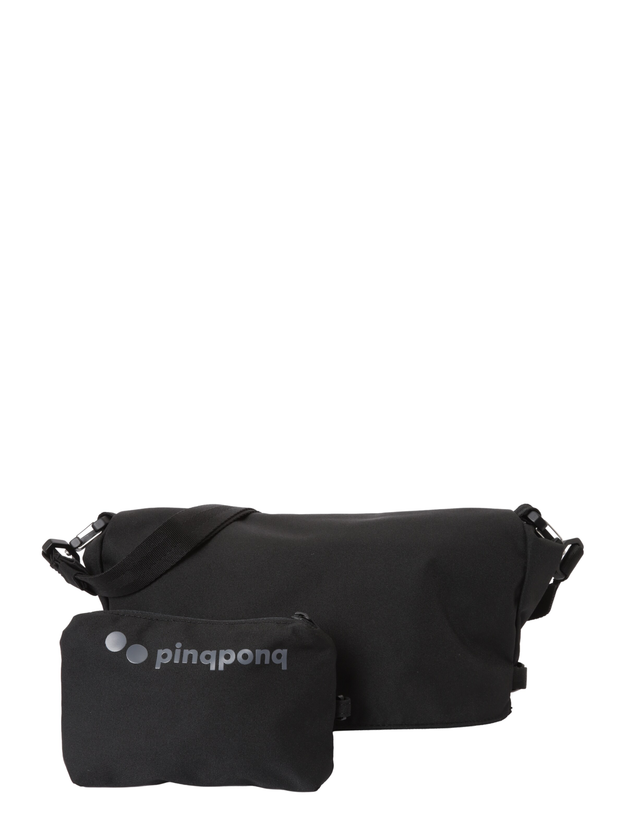 pinqponq Τσάντα ώμου 'AKSEL' σε μαύρο