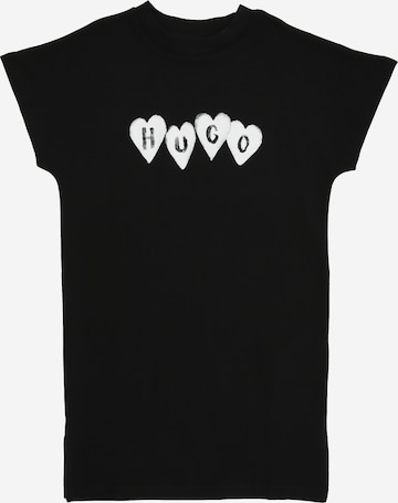 HUGO Mekko värissä musta: etupuoli