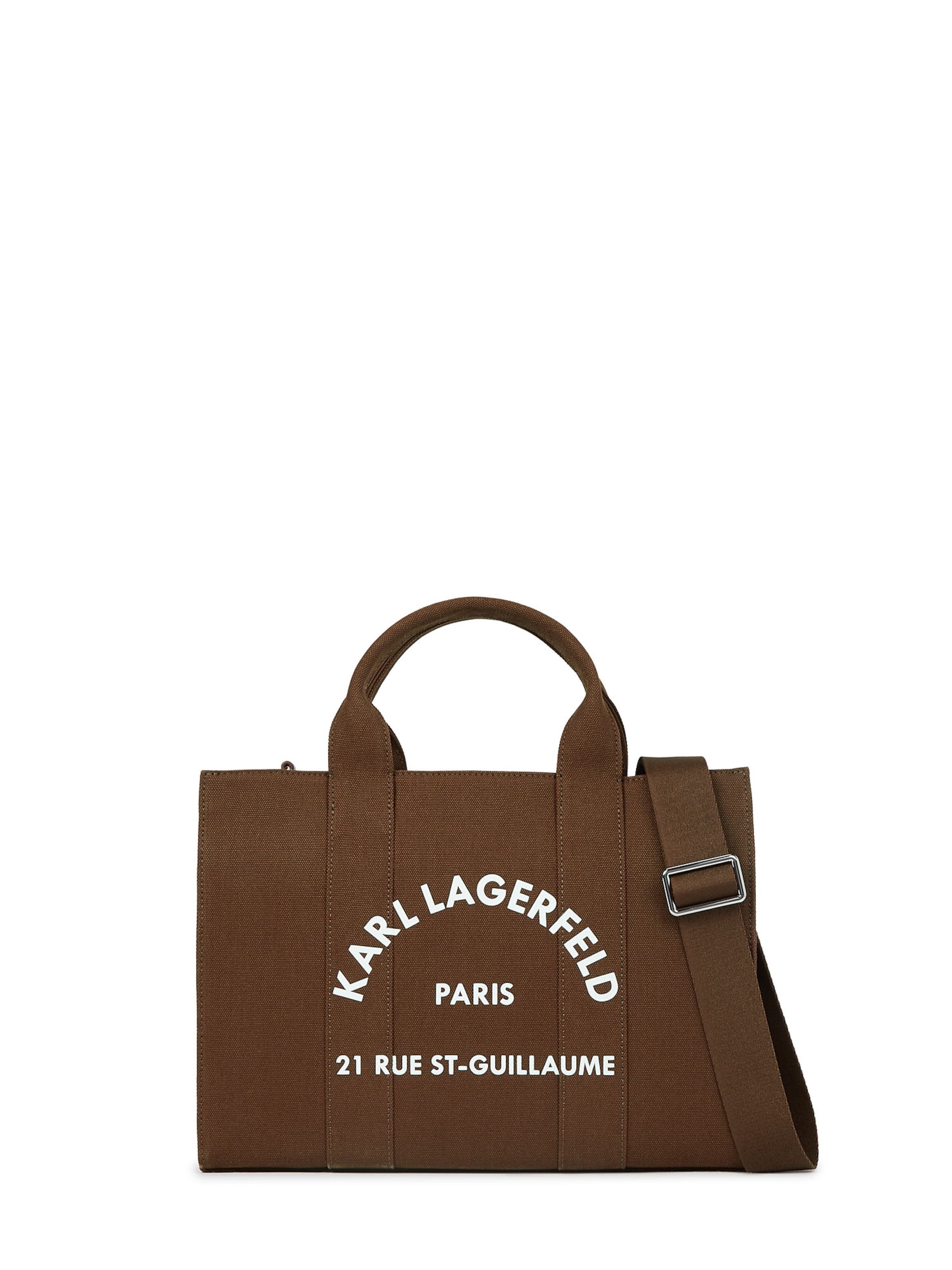 Karl Lagerfeld Tasche in Braun: Vorderseite