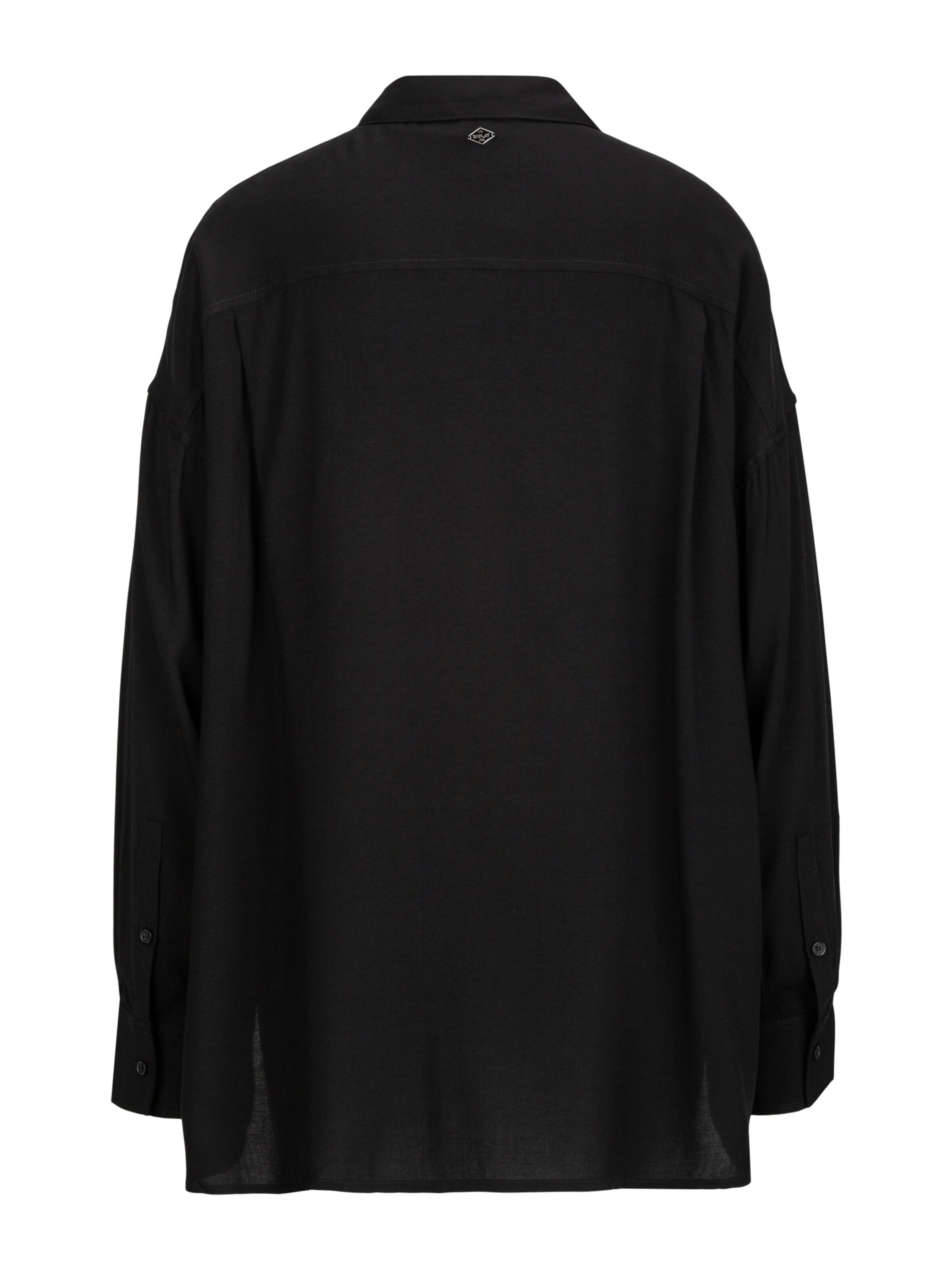 REPLAY Bluse in Schwarz