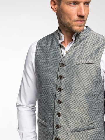 SPIETH & WENSKY Klederdracht gilet 'Ean' in Grijs