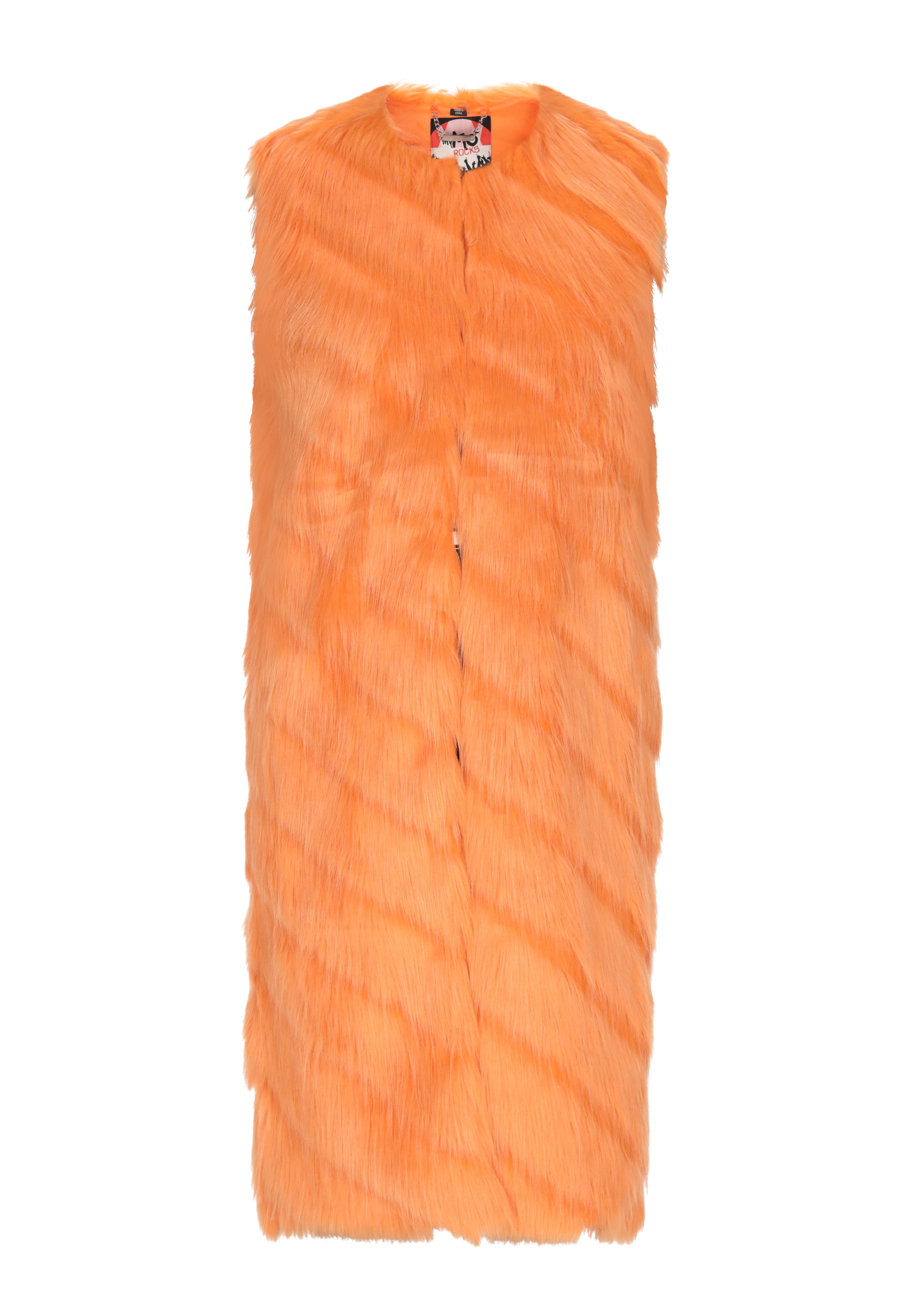 myMo ROCKS Жилетка в Оранжевый: спереди