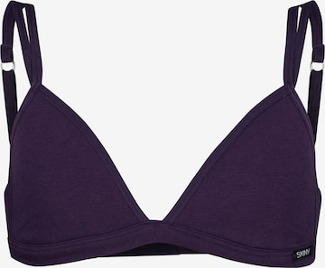 Triangle Soutiens-gorge Skiny en violet : devant