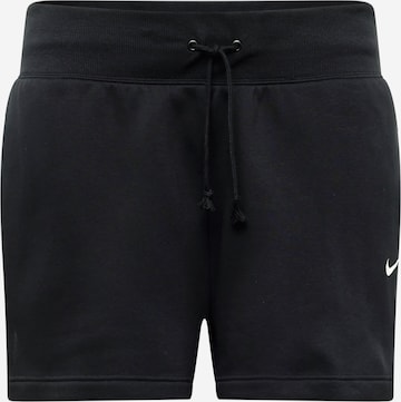 Nike Sportswear Loosefit Nadrág 'PHNX FLC' - fekete: elől