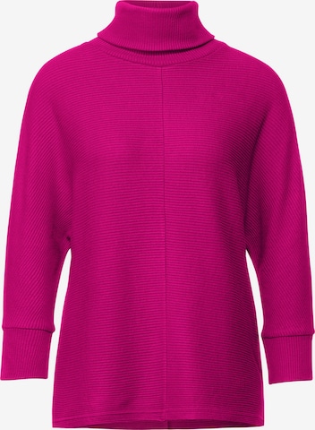 STREET ONE Sweater in Pink: front