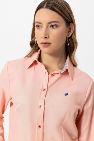 DENIM CULTURE Bluse ' NIHAN ' i orange