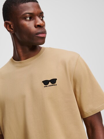 T-Shirt Karl Lagerfeld en beige