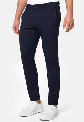 JEFF Slimfit Chinohose 'Burch' in Blau