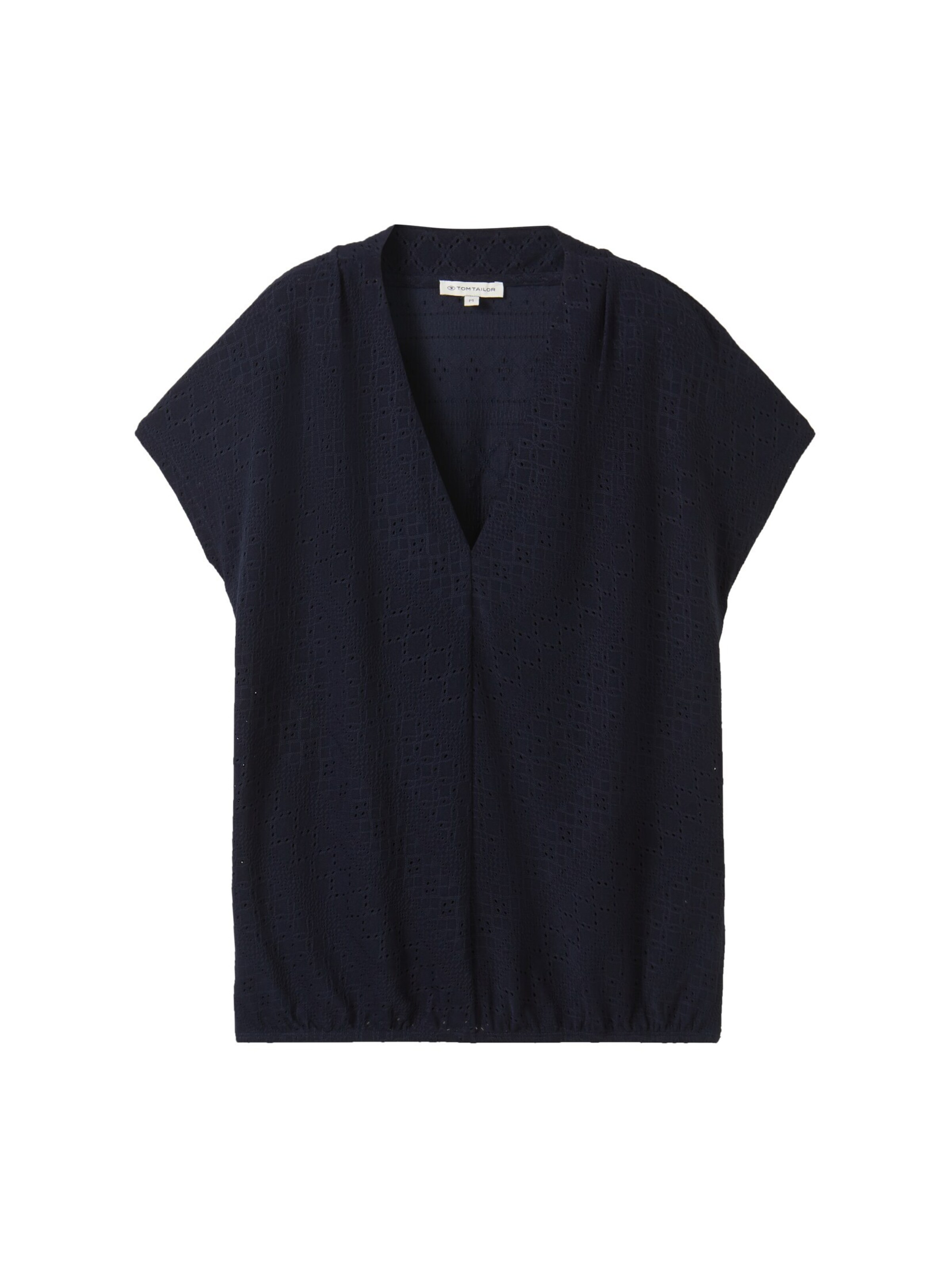 TOM TAILOR Bluse in Blau: Vorderseite