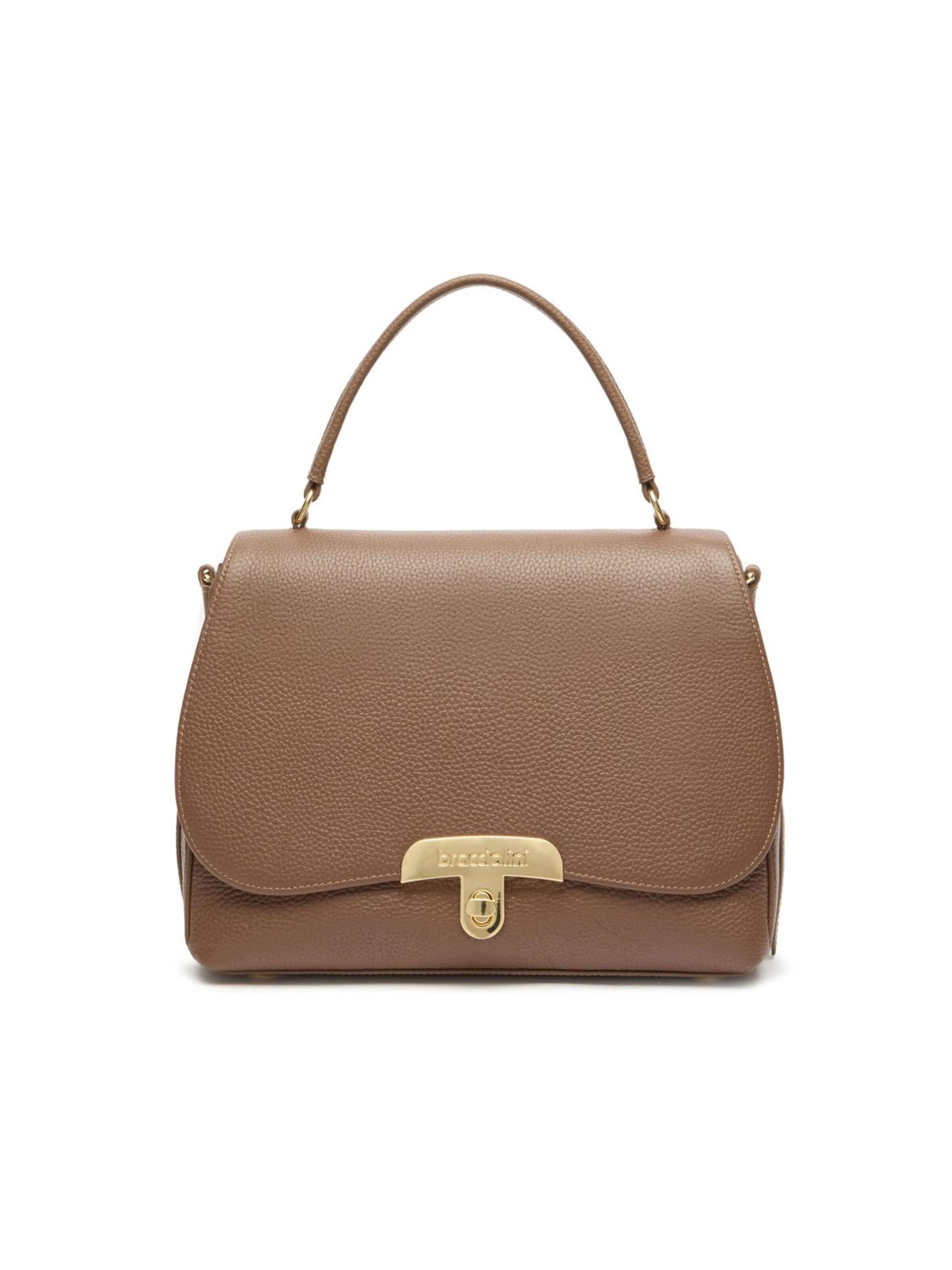 Borsa a mano 'Michelle' di Braccialini in marrone: frontale