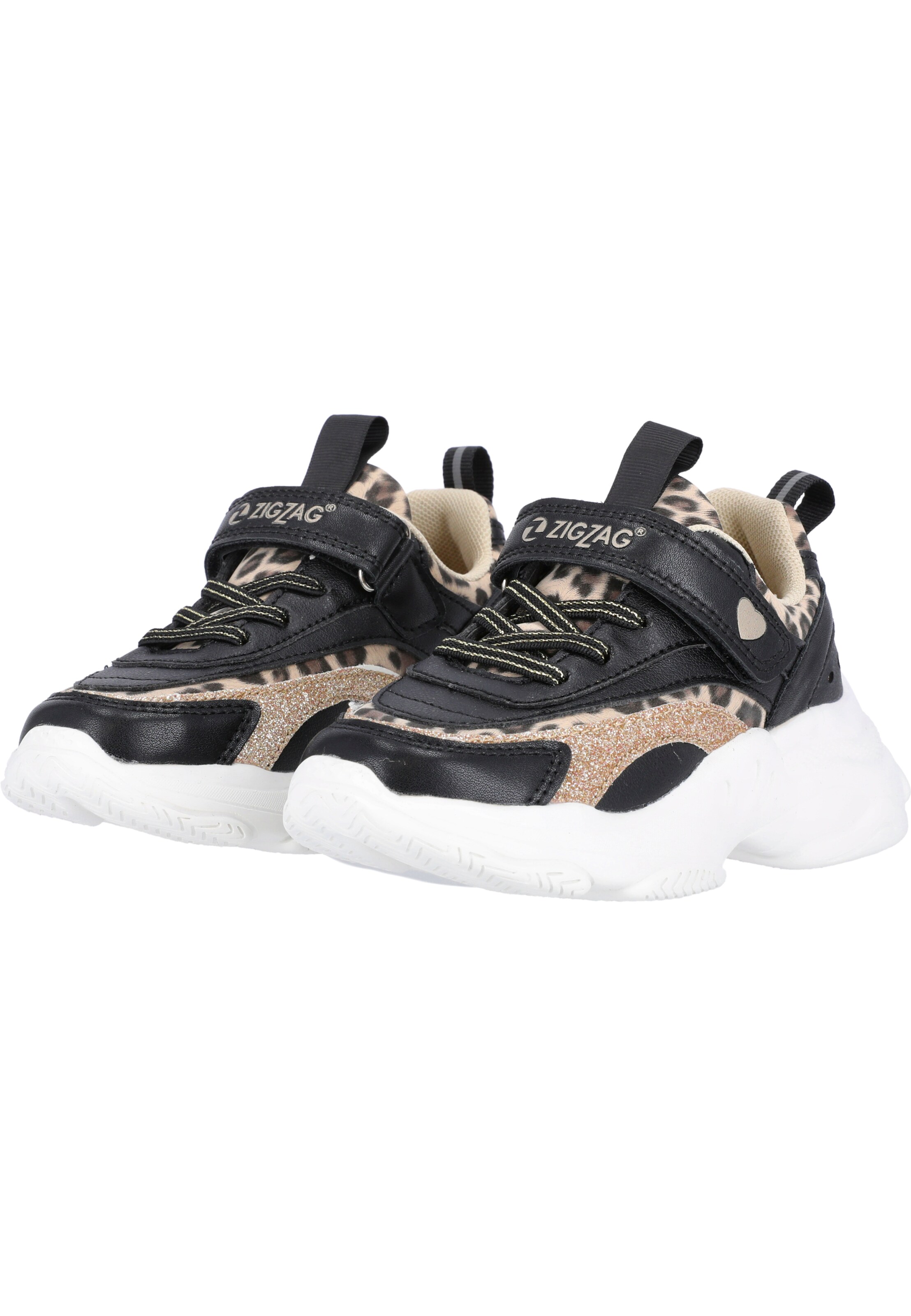 ZigZag Sneakers 'Fialey' in Zwart