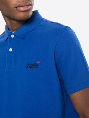 Effilé T-Shirt 'Classic' Superdry en bleu