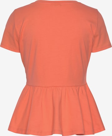 LASCANA Shirt in Orange