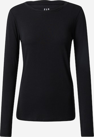 GAP Shirt 'FEATHER' in Black: front