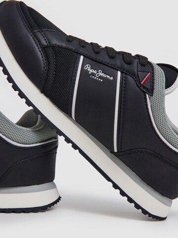 Pepe Jeans Sneaker low 'DUBLIN' in Schwarz