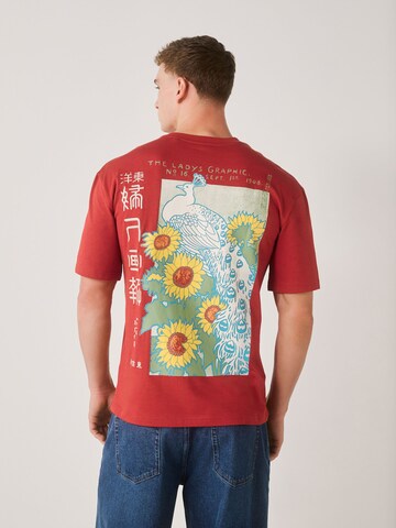 Next Shirt in Rood: voorkant