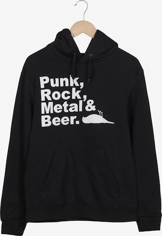 Atticus Kapuzenpullover M in Schwarz: Vorderseite