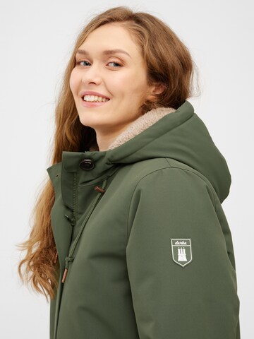Derbe Winter Jacket 'Festholm' in Green