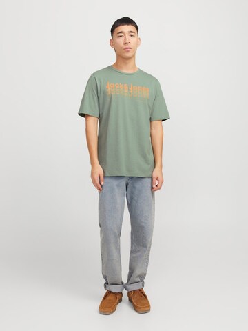 JACK & JONES Μπλουζάκι 'JJTEX' σε πράσινο