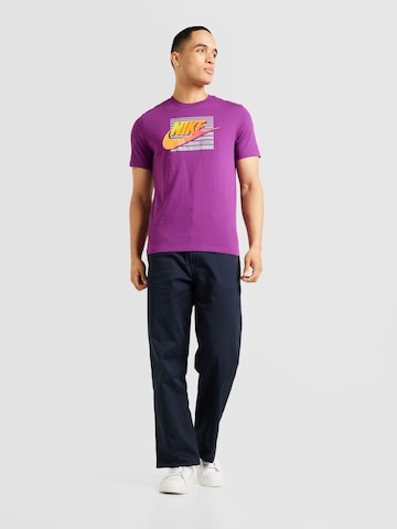 Nike Sportswear - Camiseta 'FUTURA' en lila