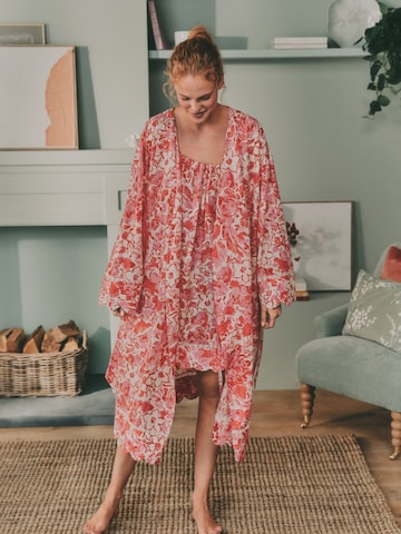 LAURA ASHLEY - Bata para casa en rosa: frente