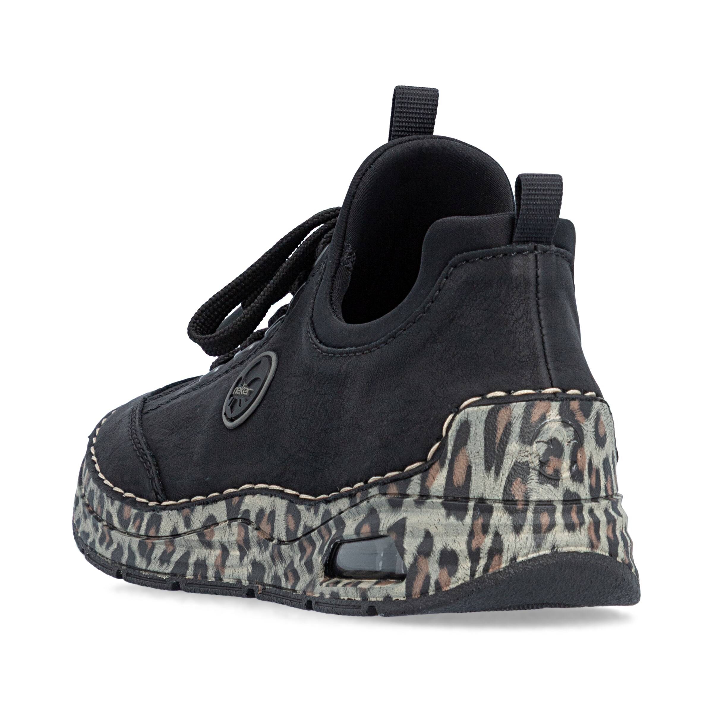 Baskets basses Rieker en noir