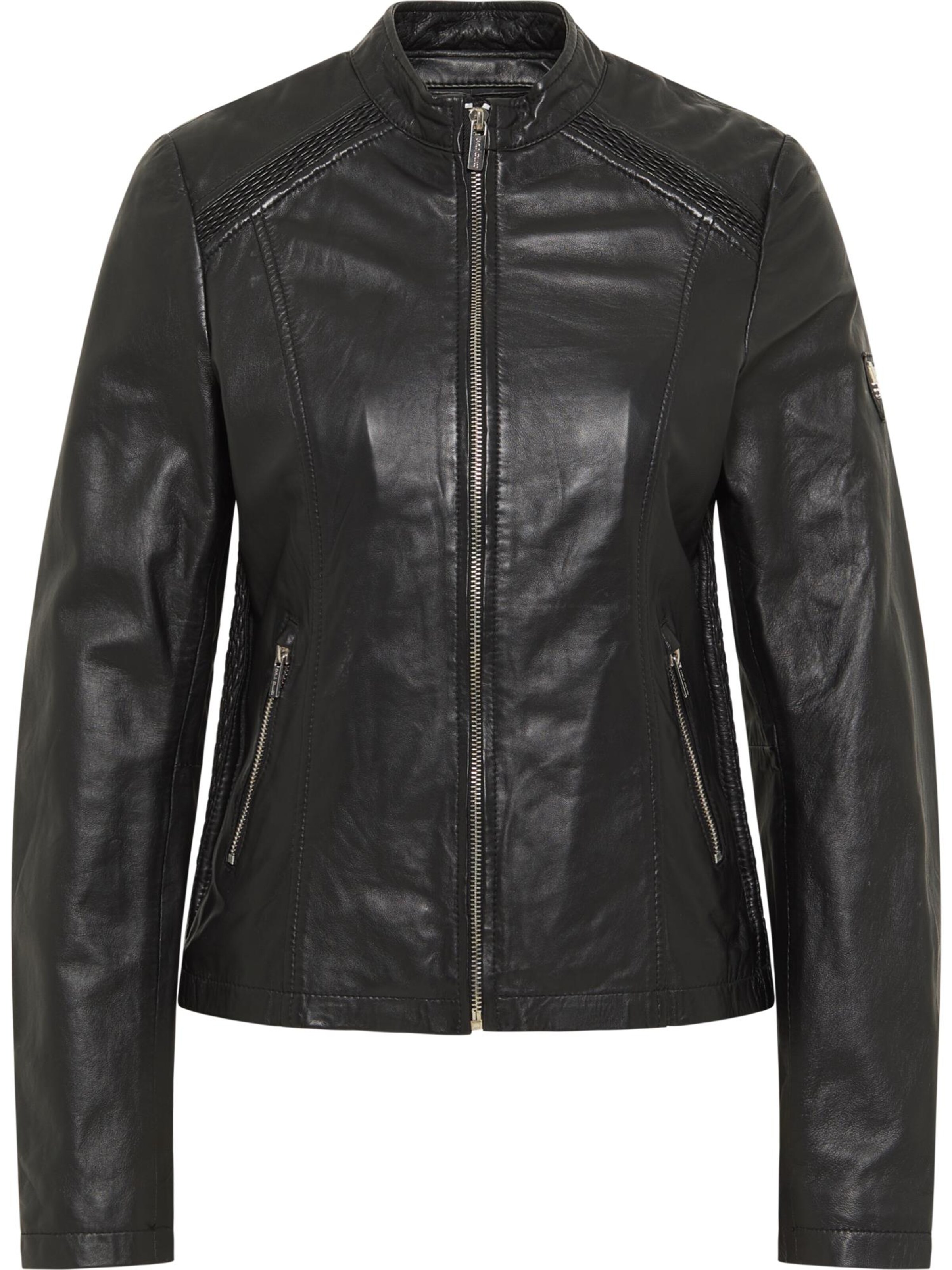 Veste mi-saison 'Antonia' Carlo Colucci en noir : devant