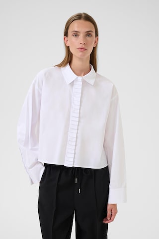 KAREN BY SIMONSEN Blouse in Wit: voorkant