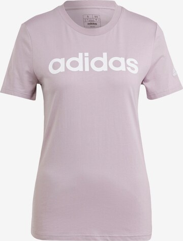 T-shirt fonctionnel ADIDAS SPORTSWEAR en violet : devant