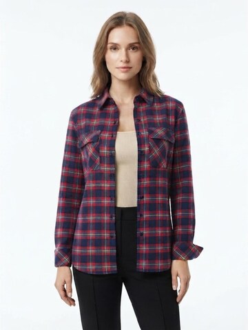 Chemisier 'Comfy regular' Radwa en bleu