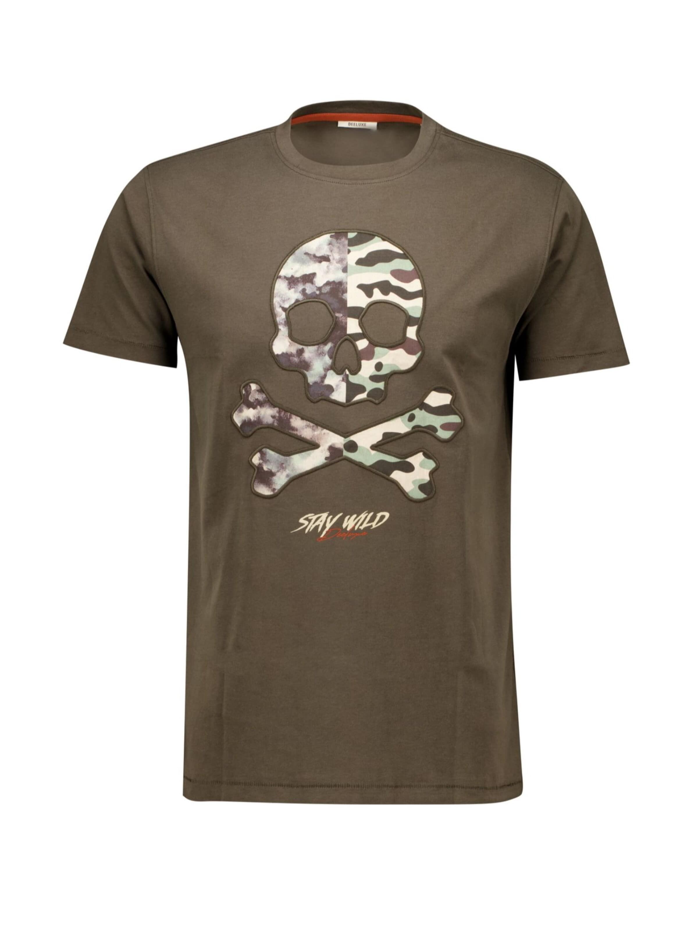 T-Shirt Deeluxe en vert : devant