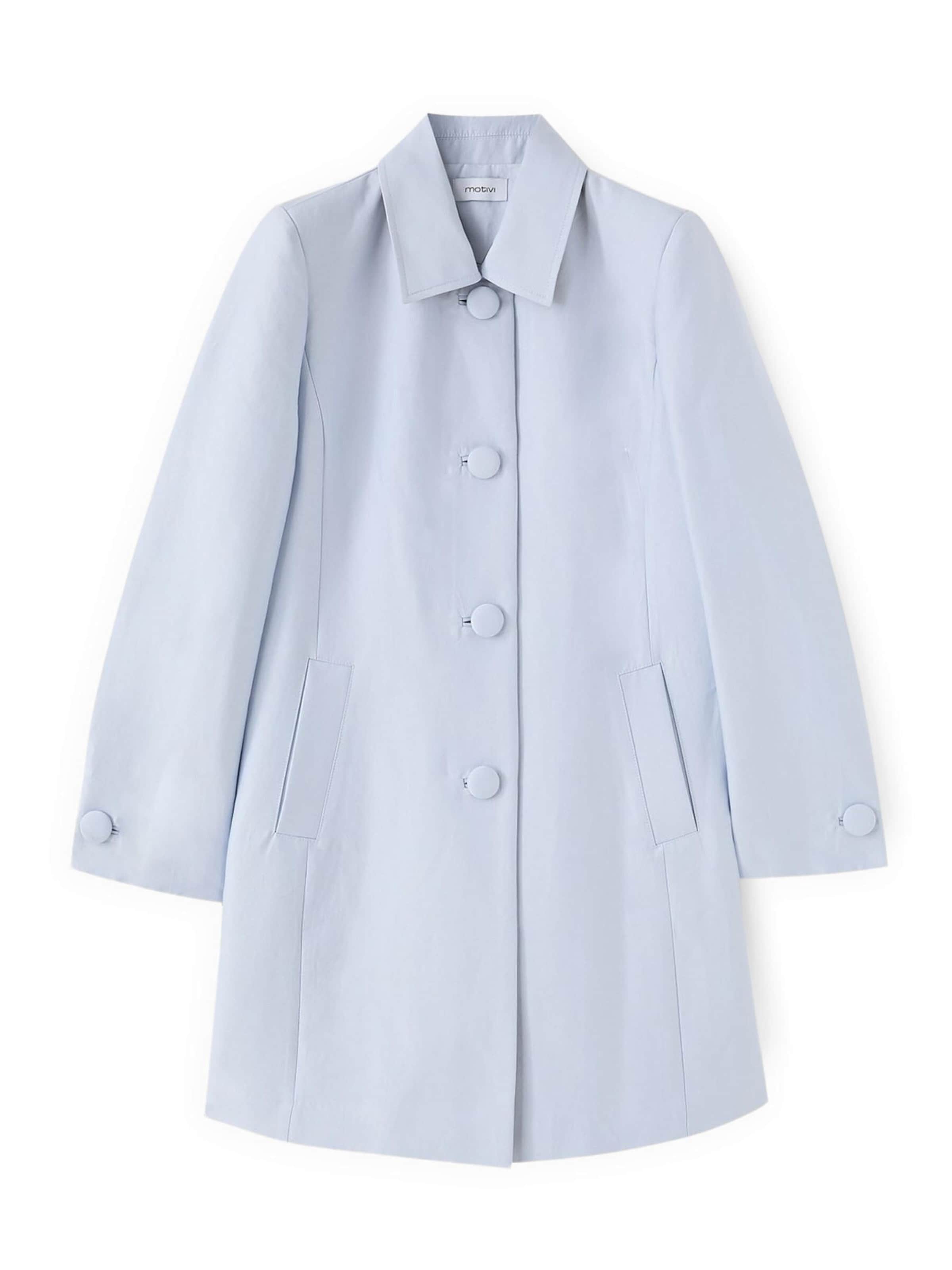 Manteau d’hiver MOTIVI en bleu : devant