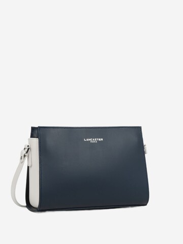 Sac à bandoulière 'Lancaster Sac trotteur Zippée S Smooth Bleu Foncé - Ecru' LANCASTER Paris en bleu