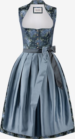 STOCKERPOINT Dirndl 'Willow' in Blauw: voorkant