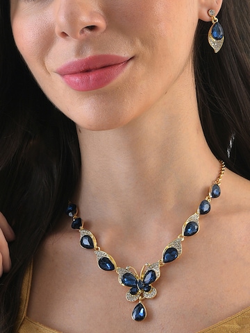 SOHI - Conjunto de joyería 'Kiera' en azul