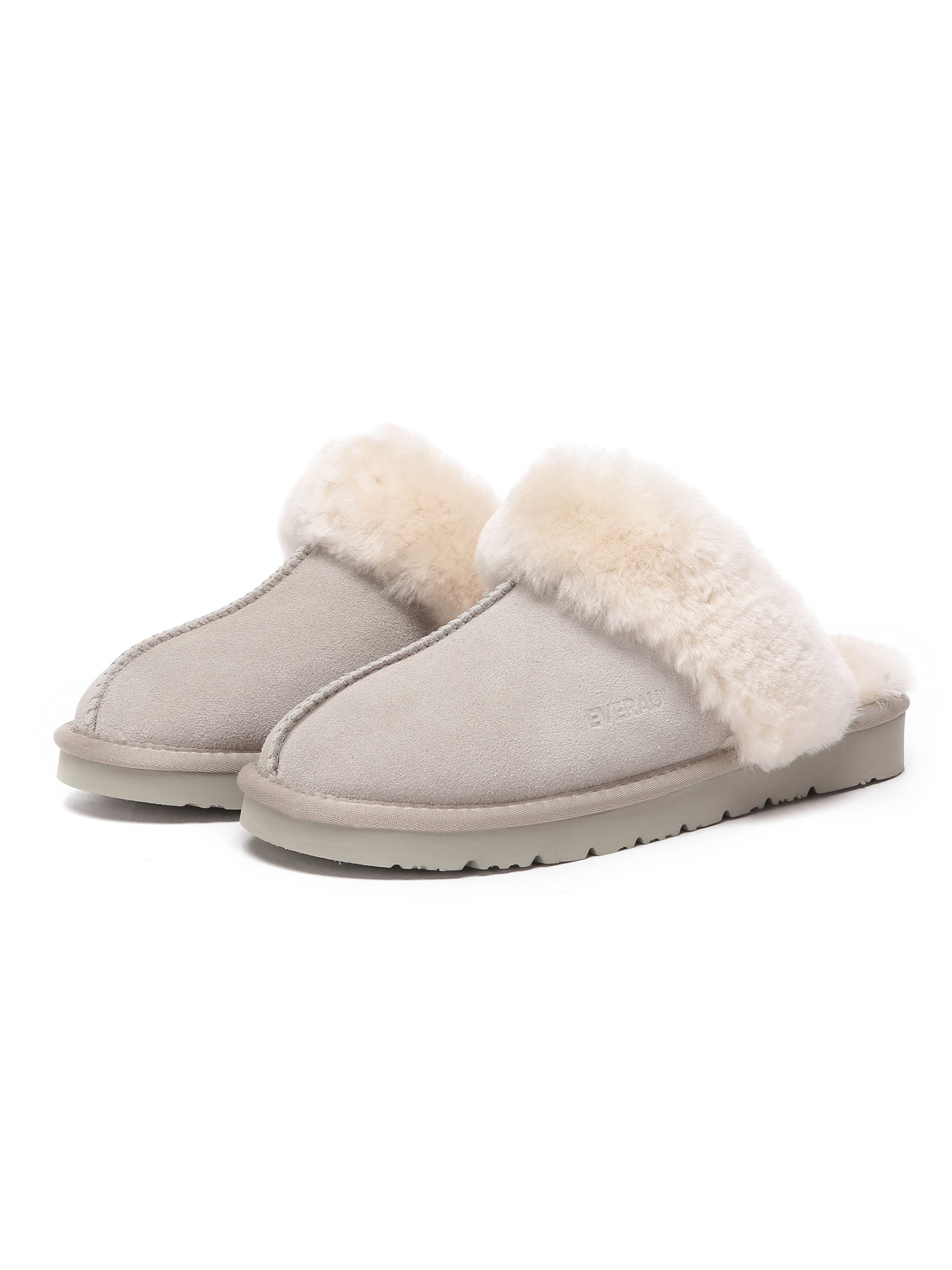 Everau Hausschuh in Grau